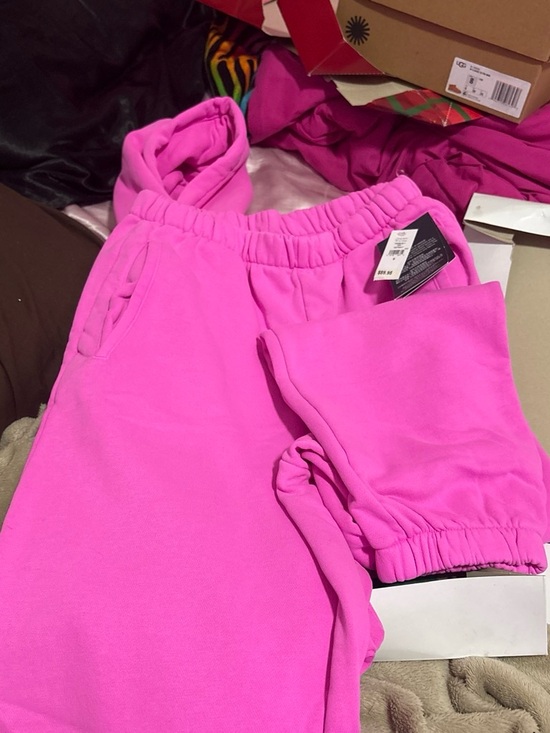 GAP Other - ! NEVER WORN ! GAP women Hot Pink Fleece Joggers